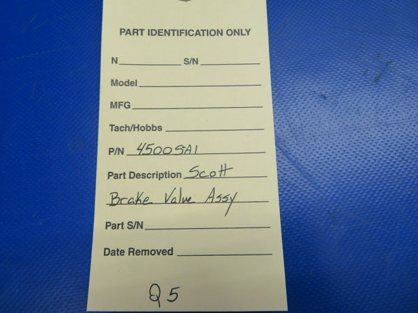 Scott Brake Valve Assembly P/N 4500S-A1 (0720-765)
