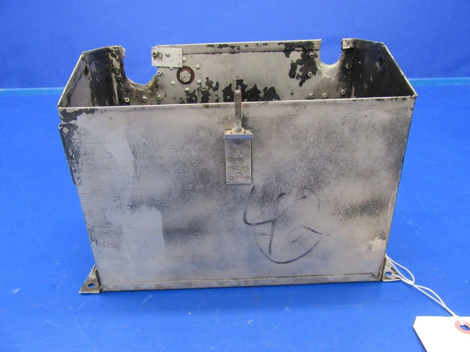 Piper PA-28-140 Battery Box NO LID Holds G-35 Battery P/N 63888-000 (0818-78)