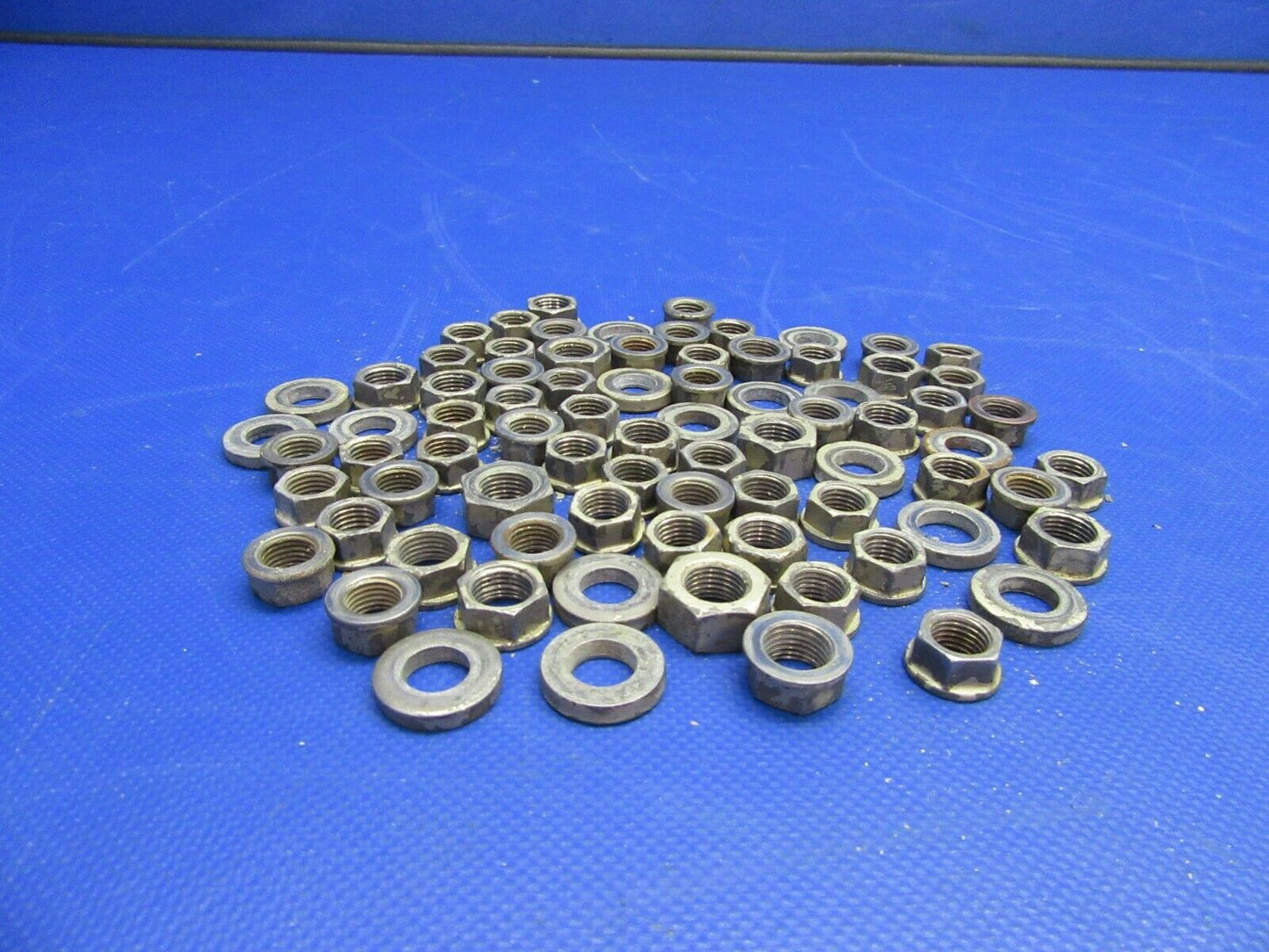 Continental Cylinder Base Crankcase Nuts & Washers Assortment of 76 (0921-662)