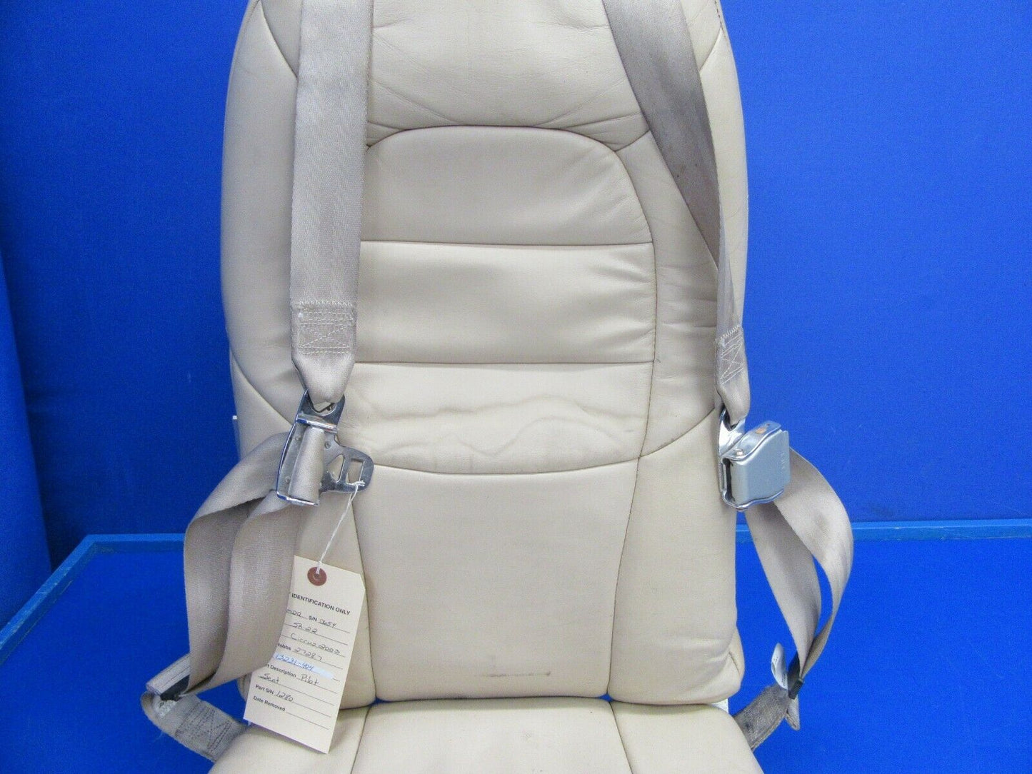 Cirrus SR-22 Pilot Seat & Shoulder Harness P/N 13231-404 (1119-101)
