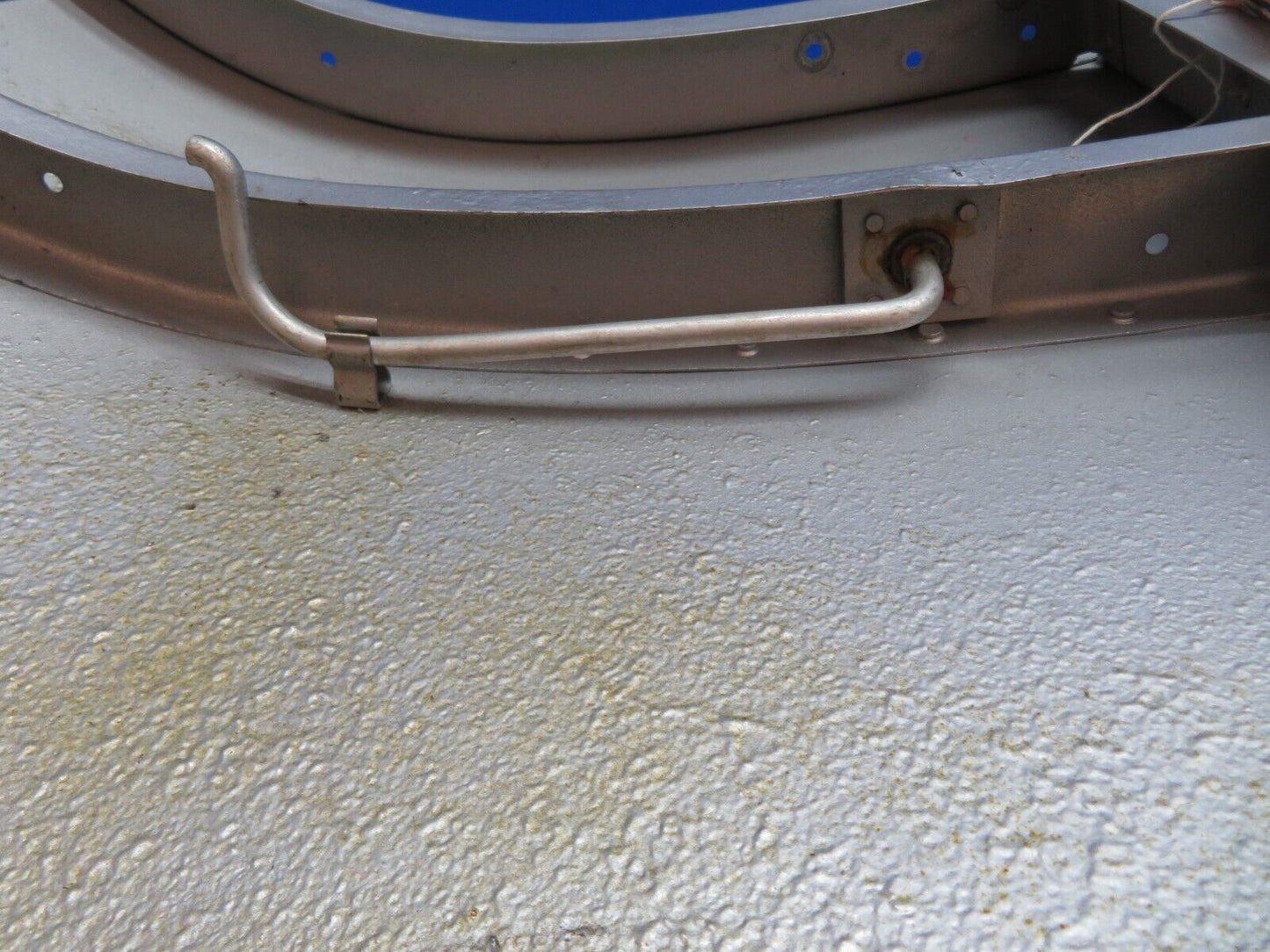 Beech 95-B55 Nose Baggage Compartment Door w/ Key  P/N 002-410055-3 (0523-1022)