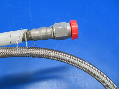 Diamond DA40-180 Aeroquip Fuel Line RH Wing 1500PSIG AE36600060490 (0220-23)