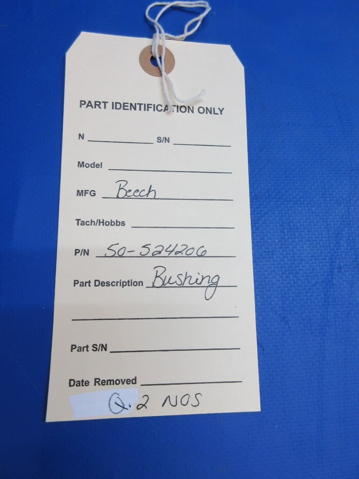 Beech Bushing P/N 50-524206 NOS (1023-799)