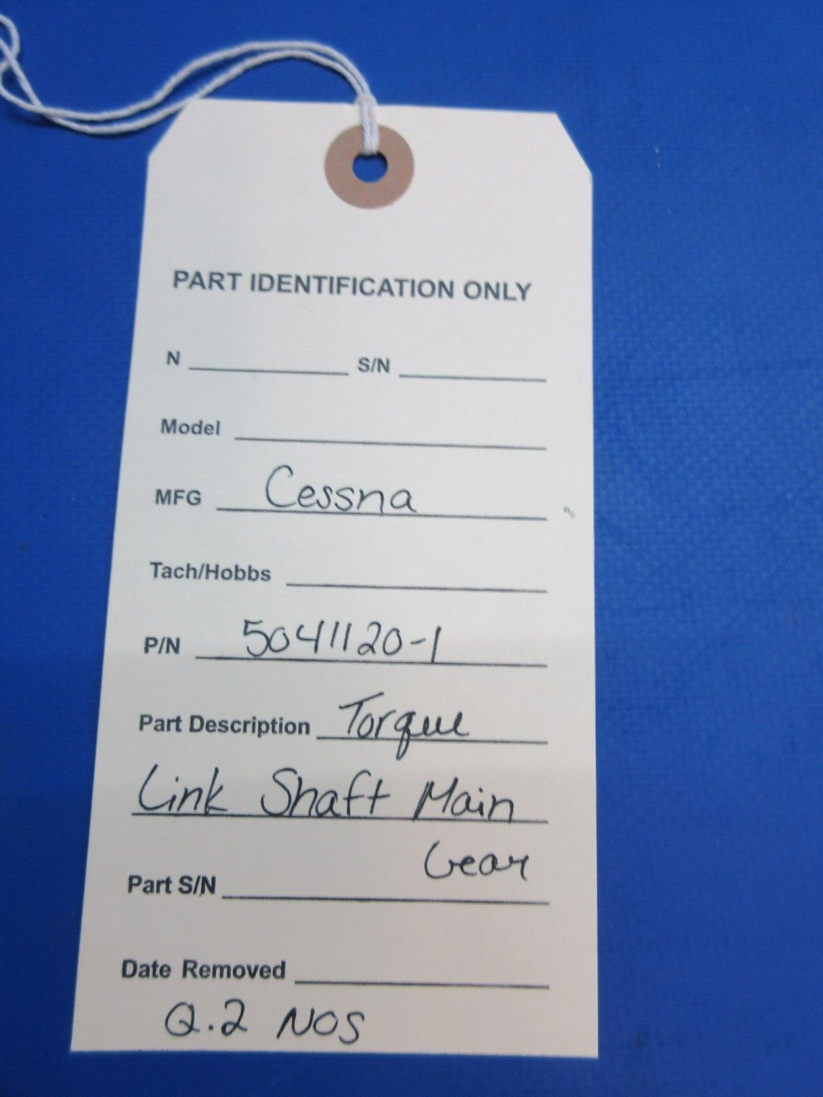Cessna Torque Link Shaft Main Gear P/N 5041120-1 NOS (0923-920)