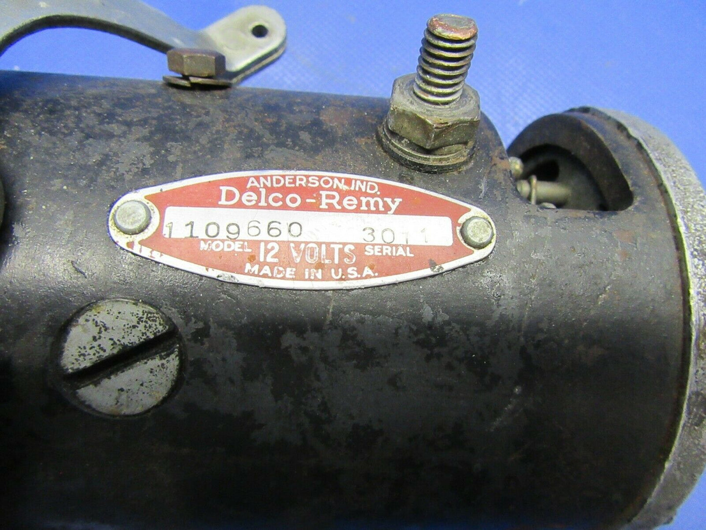 Cessna 170 Delco-Remy Starter 12V P/N 1109660 CORE / PARTS (1021-561)