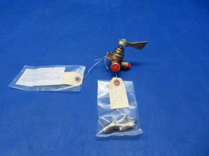 Stinson Imperial Fuel Selector Valve Assy OVERHAULED 11-2023 (1123-450)