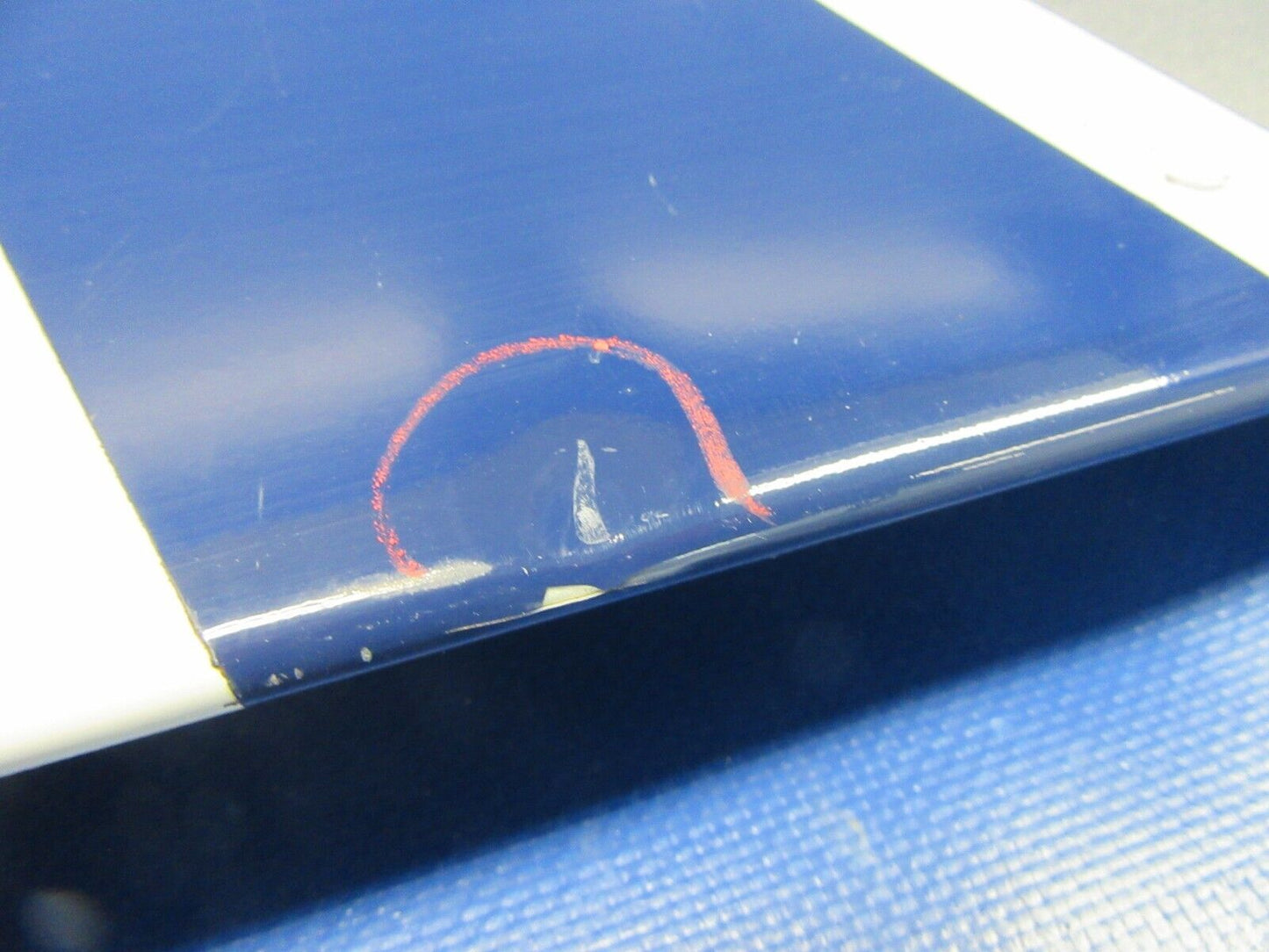Piper PA-31-350 Chieftan Rudder Assembly w/ Tab P/N 40046-30 (1123-05)