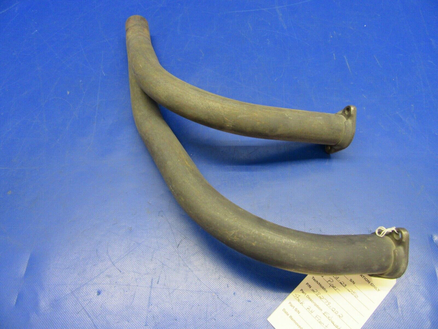 Piper PA-23-250 Exhaust Stack RH Forward OTBD P/N 28279-02 (0720-118)