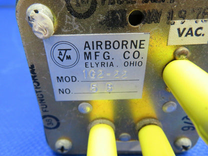 Airborne 1G2-22 Suction Gauge P/N C668542-0102 (1021-124)