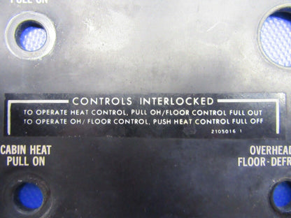 Cessna P210N Instrument Panel / Flap Indicator LWR RH P/N 2113028-4 (0421-500)