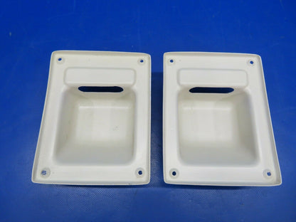 Beech Baron B58P Escutcheon Shoulder Harness 102-530049-4 Gray 1 Pair (0320-94)