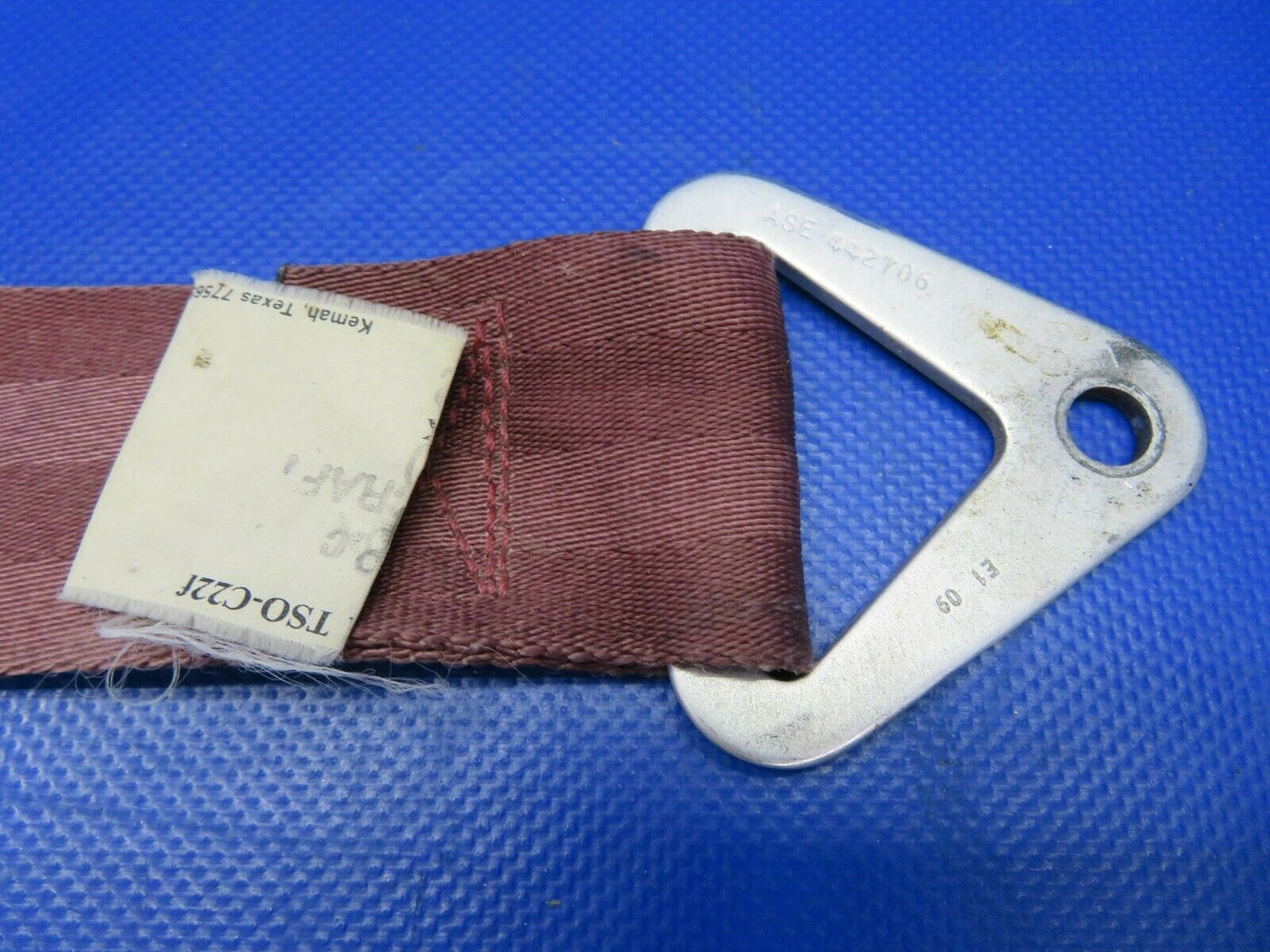 Beech 58 Baron Co-Pilot Seat Belt P/N 130798 (0521-712)