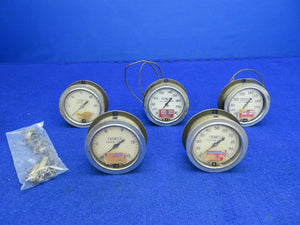 Vintage Gauges Aircraft / Aviation Engine Test Cell - Steampunk LOT (0422-12)