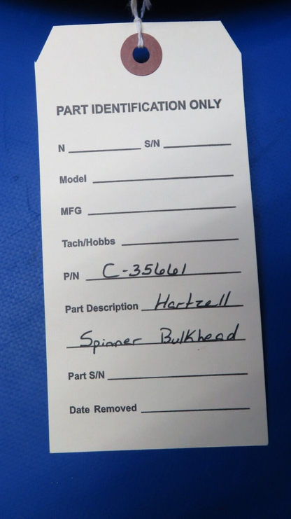 Hartzell Spinner Bulkhead P/N C-35661 (0523-891)