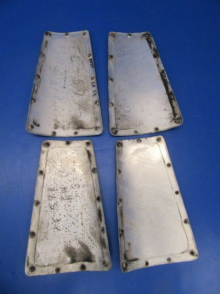 Beech Baron D55 Lot of 4 Nacelle Access Covers P/N 96-980001-13 (0518-304)