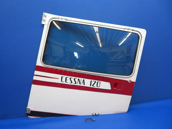 Cessna 120 Cabin Door LH Green Tint P/N 0411178-5 (0423-65