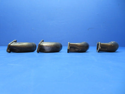 Continental A65 Intake Elbows P/N 3585, 4602 SET OF 4 (0723-475)