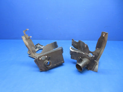 Piper PA-28-140 LH & RH Rear Engine Baffle P/N 66722-00 FOR PARTS (1123-264)