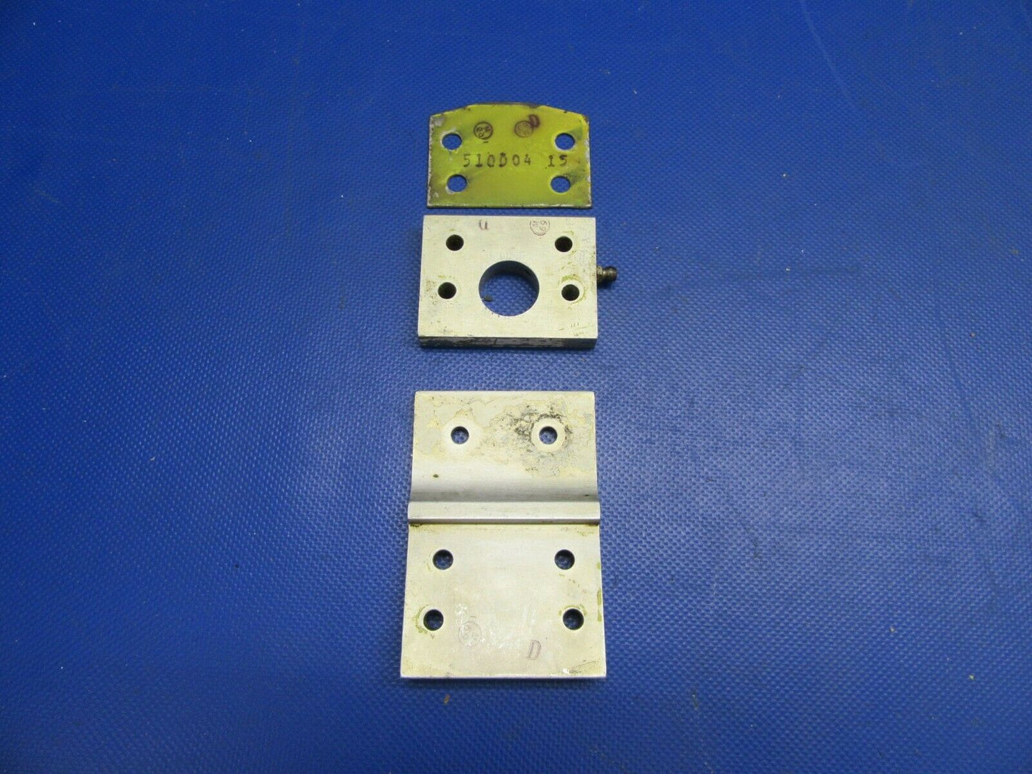 Mooney M20G Bracket / Plate Main Gear Attach LH w/ Shim 210067-007 (0921-483)