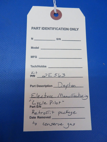 Dayton Electric Manufacturing "Cycle Pilot" Kit 2E563 (1222-322)