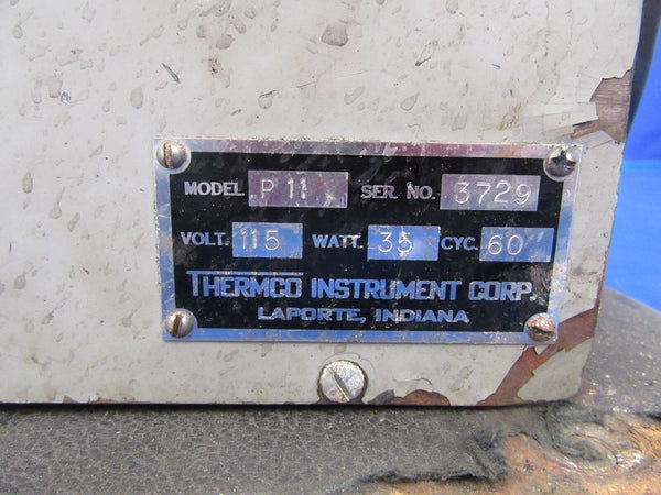 P11 Vintage Thermco Carbon Dioxide Detector WORKS! (0918-22)