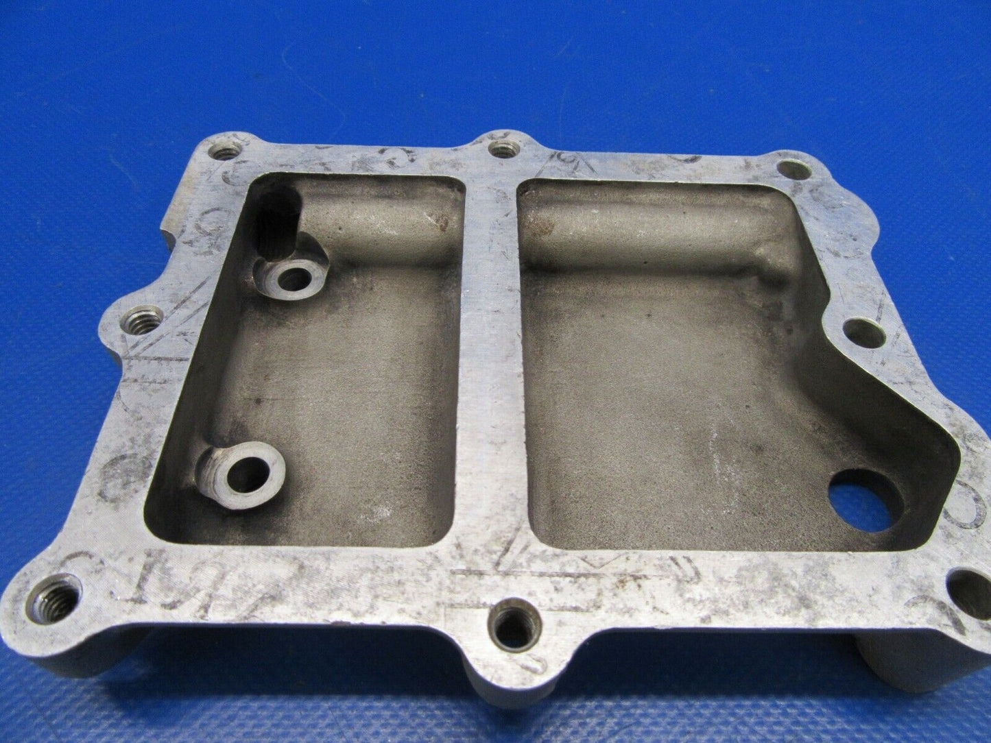 Continental O-470 Oil Cooler Adapter Plate Cover Plate P/N 625016 (0519-308)