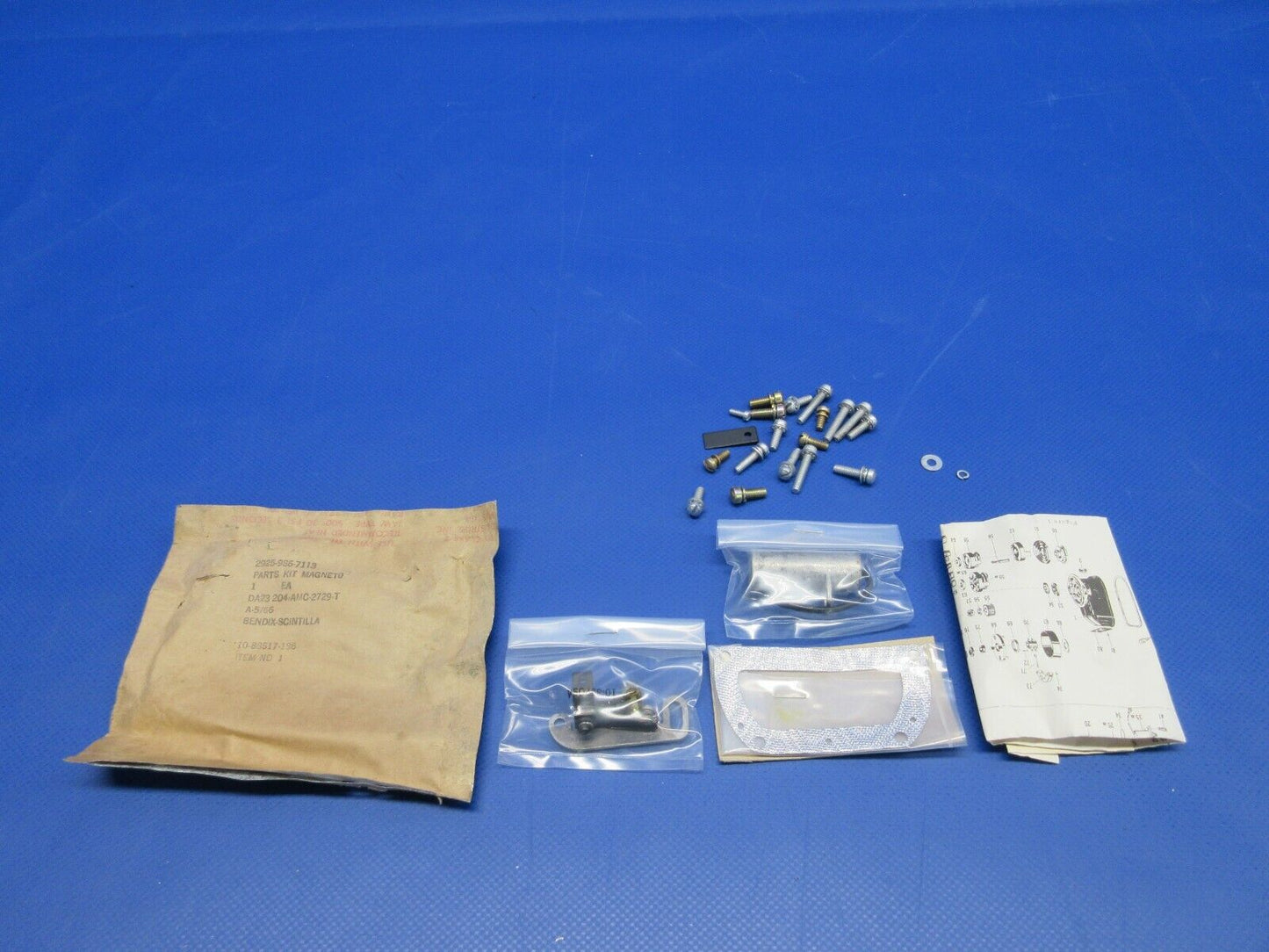 Bendix Magneto Part Kit P/N 10-88517-196 NOS (0324-1062)