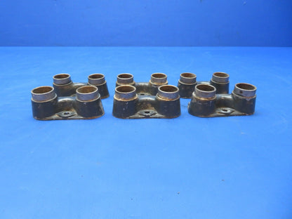 Continental A & C Series Push Rod Housing Flange P/N 530163 LOT OF 6 (0723-569)