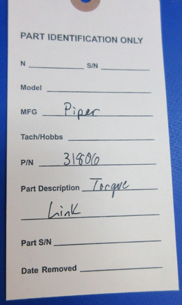 Piper Torque Link P/N 31806 (1023-1015)