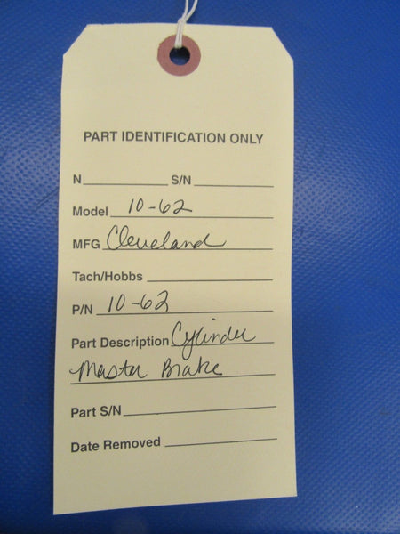 Cleveland Brake Master Cylinder P/N 10-62 (0119-49)