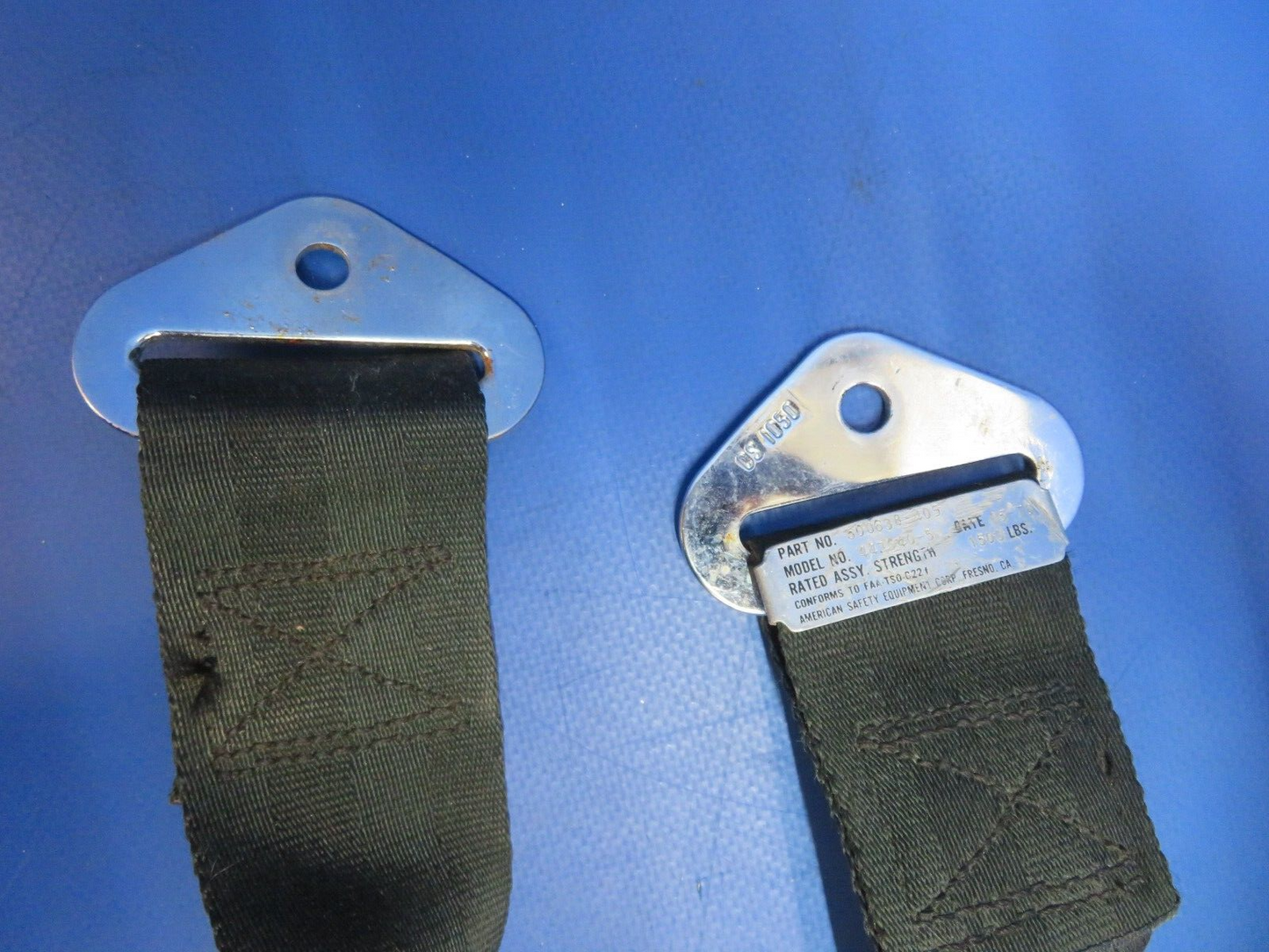 Lake LA-4-200 American Safety Seat Belt P/N 443440-5, 500638-405 (1222-725)