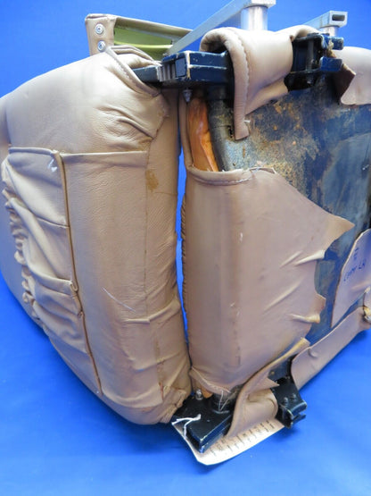 Beech 95-B55 Baron Seat Assy FWD Facing LH #3 P/N 58-530242-1 (0623-364)
