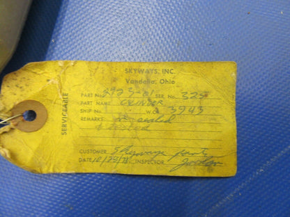 Ozone Aircraft Systems Piper PA-31 Main Gear Actuator P/N 2923-3 (0821-495)