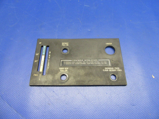 Cessna P210N Instrument Panel / Flap Indicator LWR RH P/N 2113028-4 (0421-500)