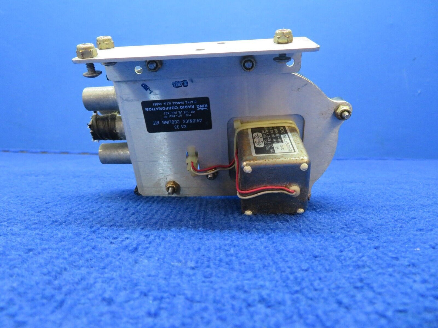 Cessna 210 King KA33 Cooling Kit w/ Blower 20-30v P/N 071-4037-01 (0622-731)