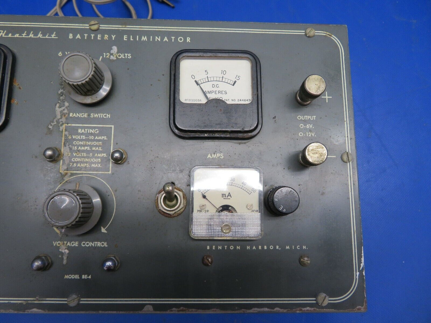 Heathkit Precision Battery Eliminator Model BE-4 (1021-164)
