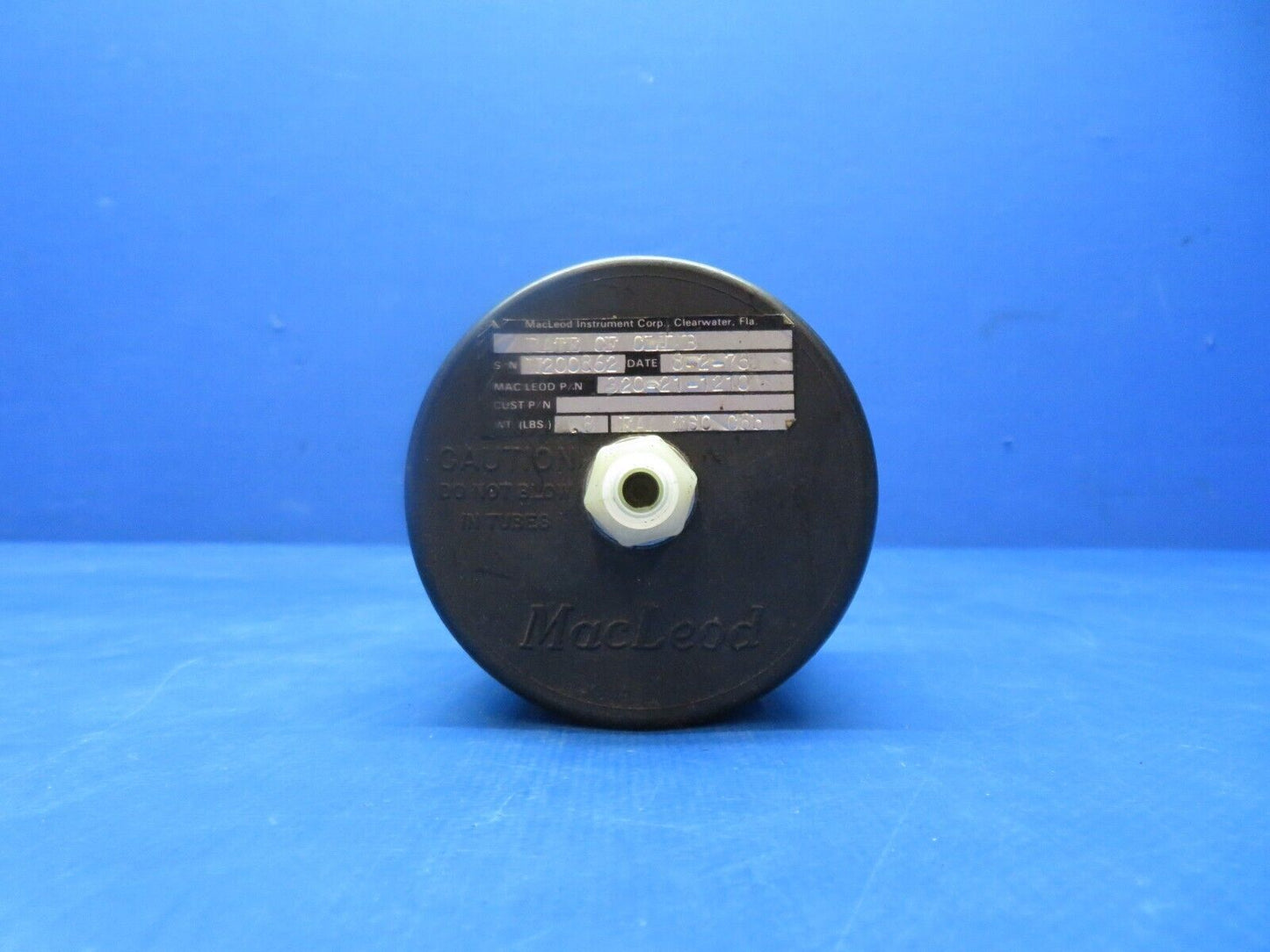 MacLeod Vertical Speed Indicator P/N 320-21-1210 (1223-127)