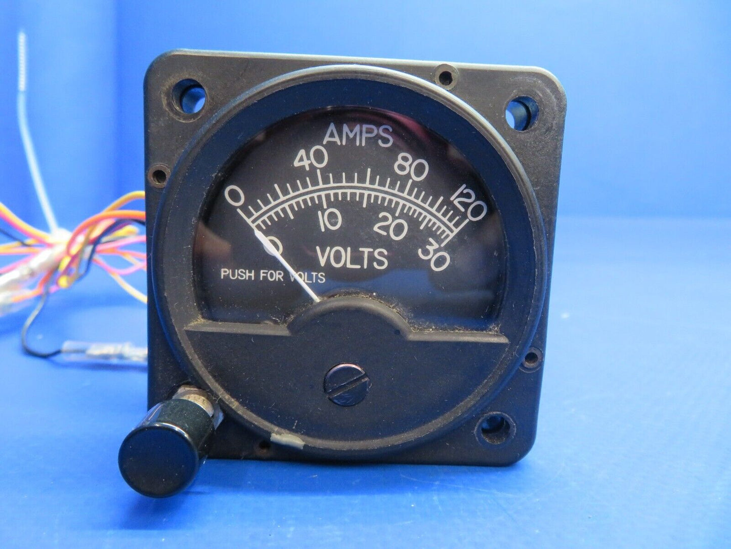 Piper Aerostar 602P B&D Instruments Voltammeter P/N 0302-009 (1022-600)