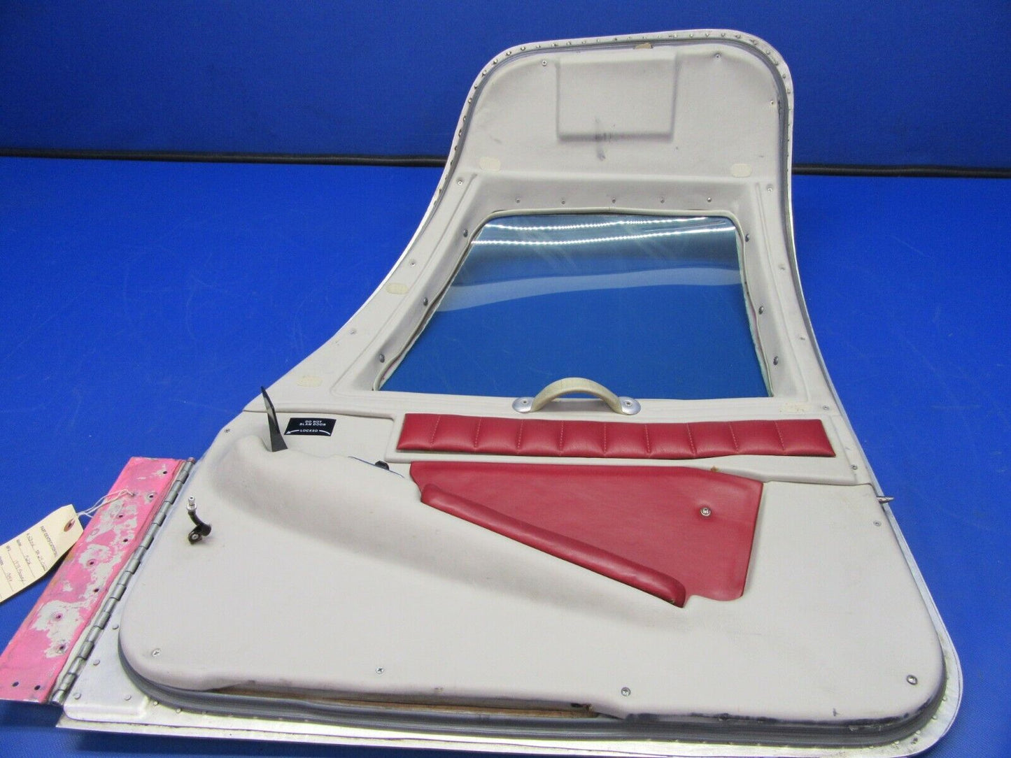Mooney M20K Cabin Door Green Tint P/N 310225-501, 340124-513 (0721-622)