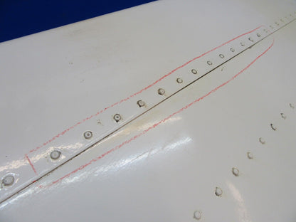 Piper Aerostar RH Flap w/ Loose Rivets P/N 260016-502 (1022-210)