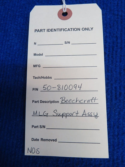 Beechcraft MLG Support Assy w/ 8130 P/N 50-810094 NOS (0622-34)