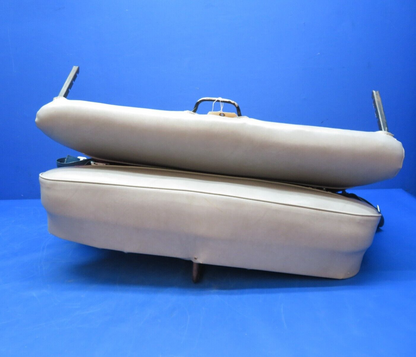 Early Cessna 172 Rear Bench Seat Assy w/ Seat belts P/N 0500103-74 (0823-459)