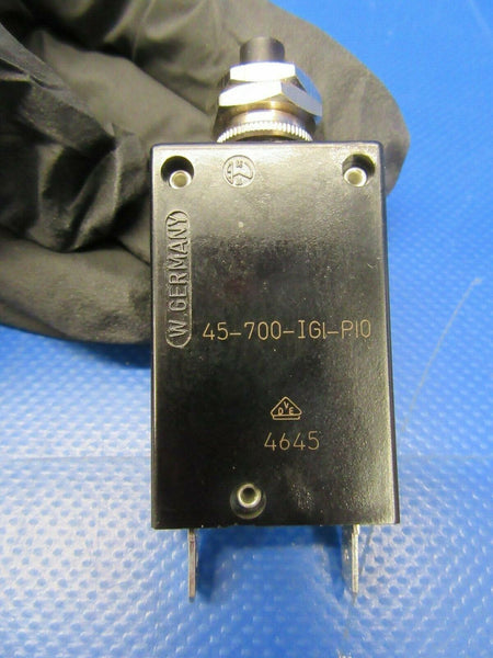 17 Amp ETA Circuit Breaker 250VAC 28VDC 171535 45-700-IGI-P10 (0519-58)