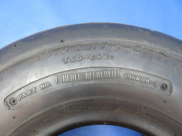 Goodyear Aircraft Rib Tire 10 Ply 19.5 x 6.75-8 P/N 196K08-9 (0523-648)