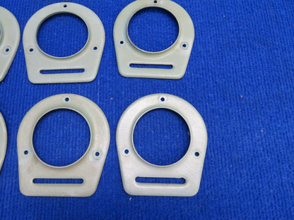 Piper Cover Assy Air Vent Flange LOT OF 7 P/N 65735-19 Blue Plastic (0222-620)