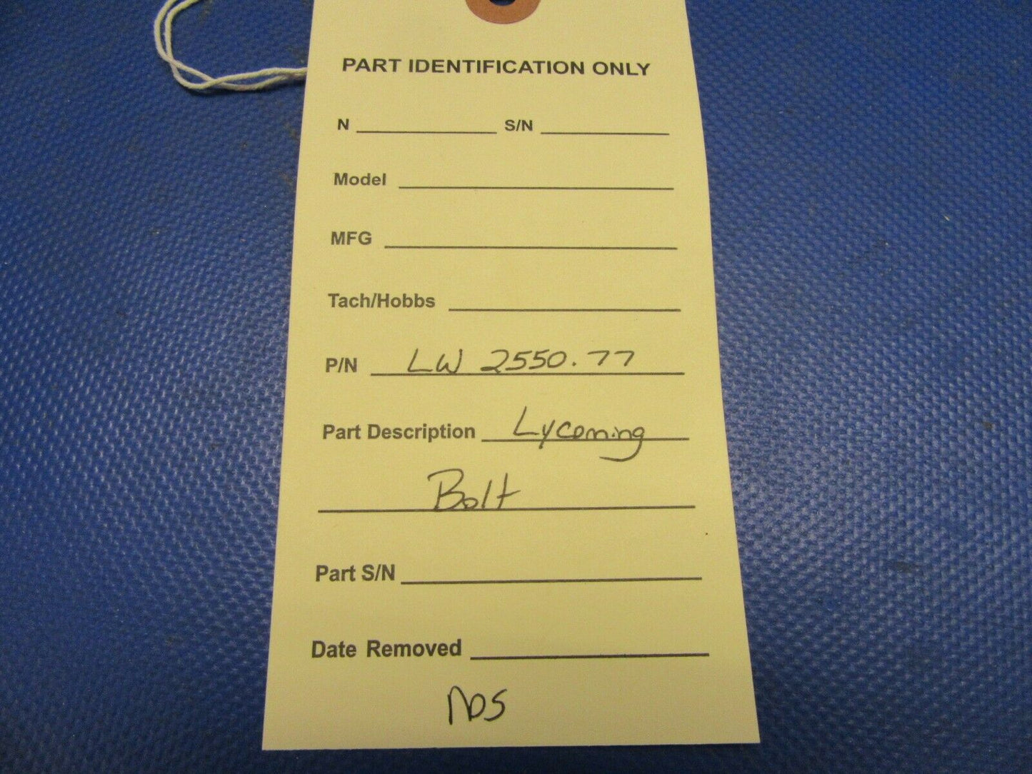 Lycoming Bolt Mag Idler Gear P/N LW 2550.77 NOS (0921-559)