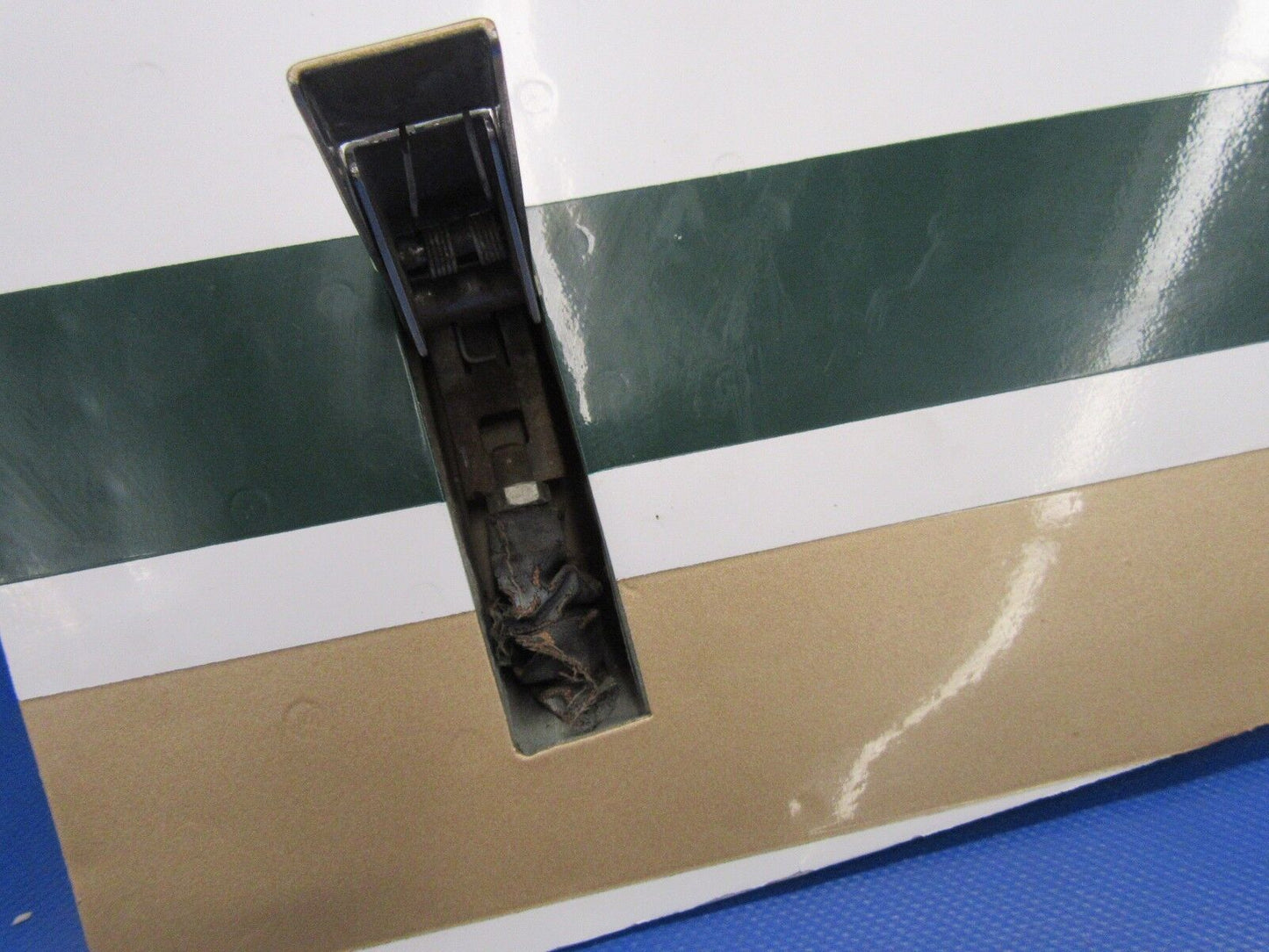 Beech D55 Baron Nose Baggage Door w Key P/N 95-410029-616 (0717-38)