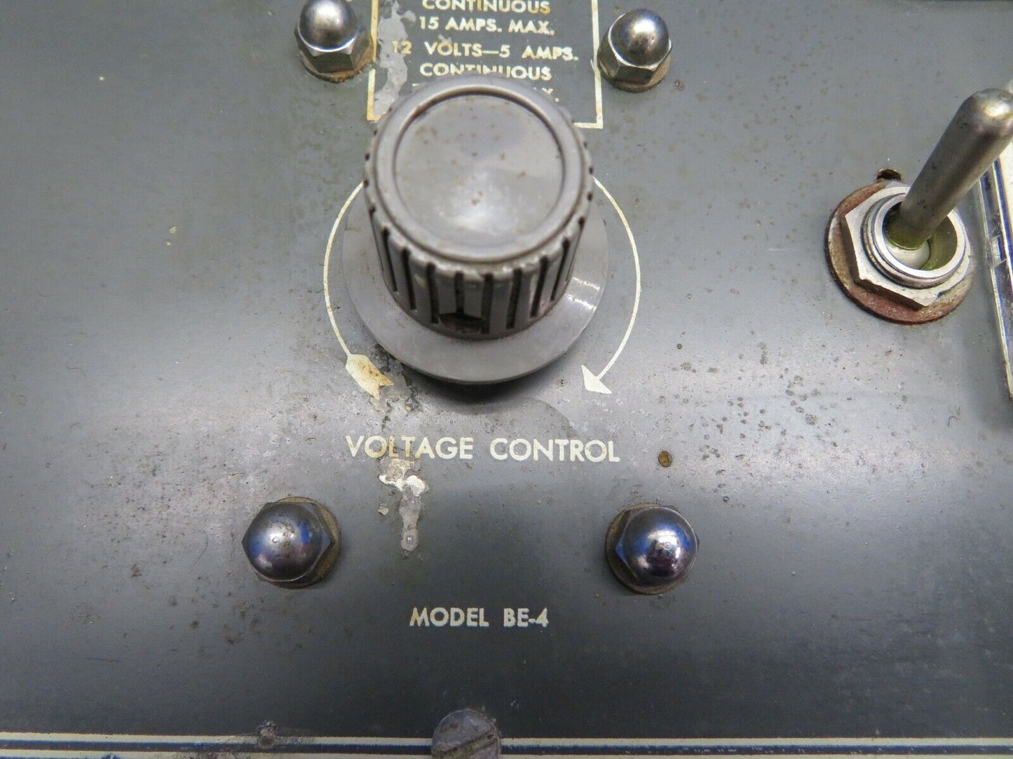 Heathkit Precision Battery Eliminator Model BE-4 (1021-164)