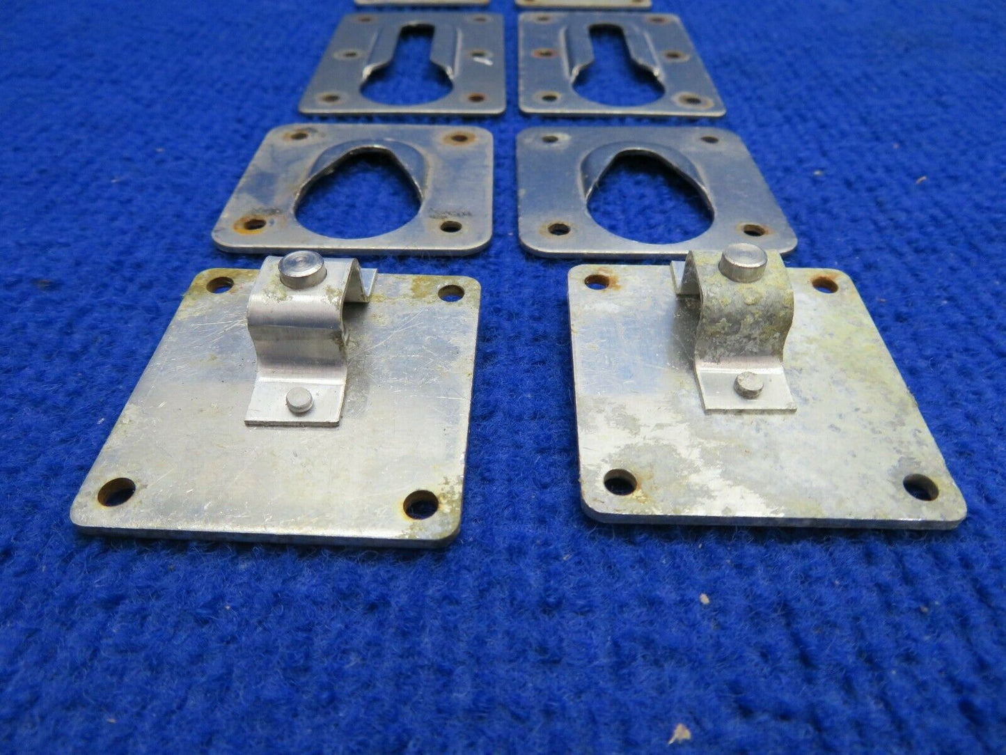 Piper Arrow Seat Attachment Plates & Retainers P/N 79781-02 1 LOT (0222-848)