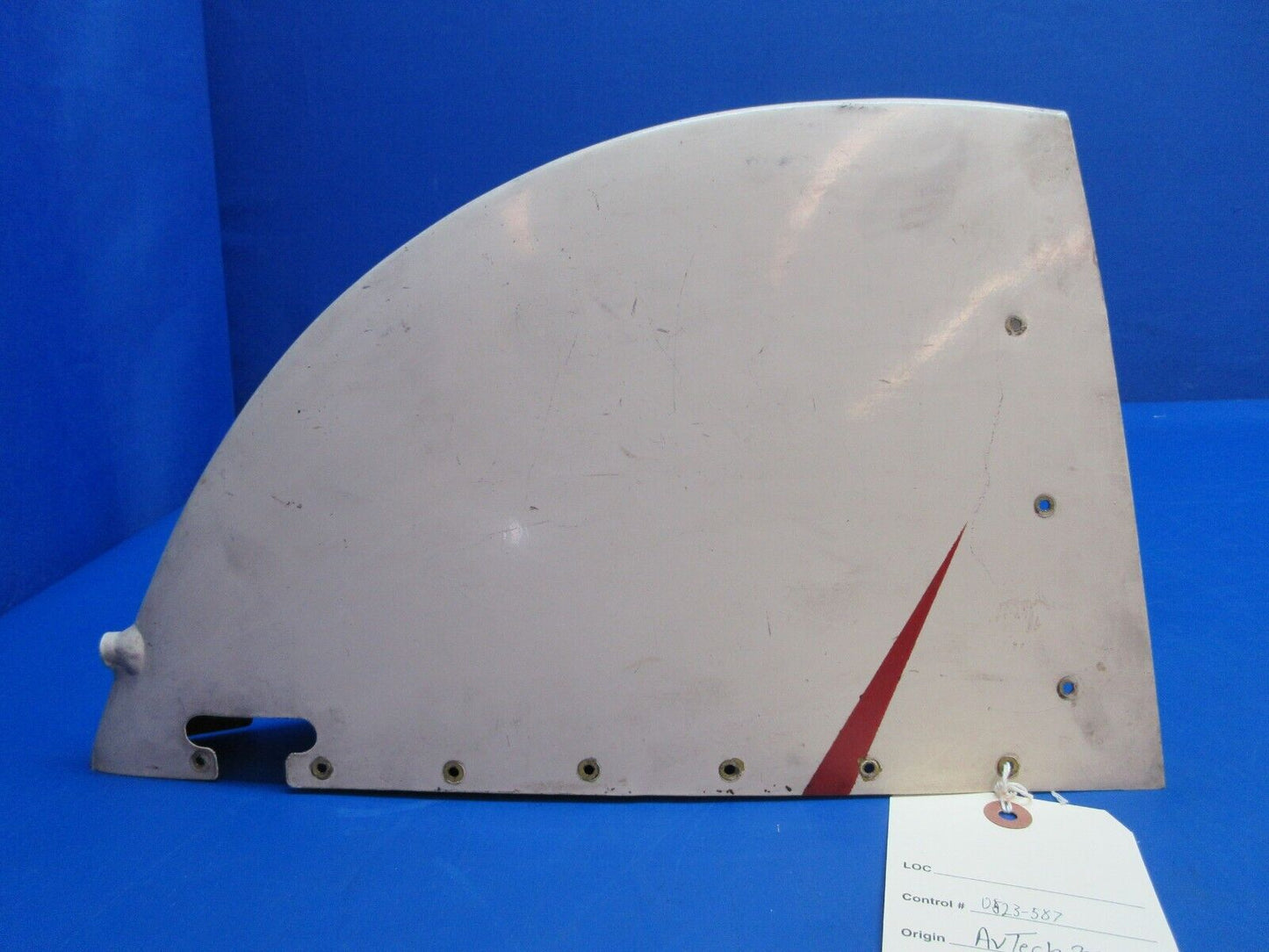 Piper PA-23-150 / -160 Vertical Fin Top Skin / Fairing P/N 17053-08 (0523-587)